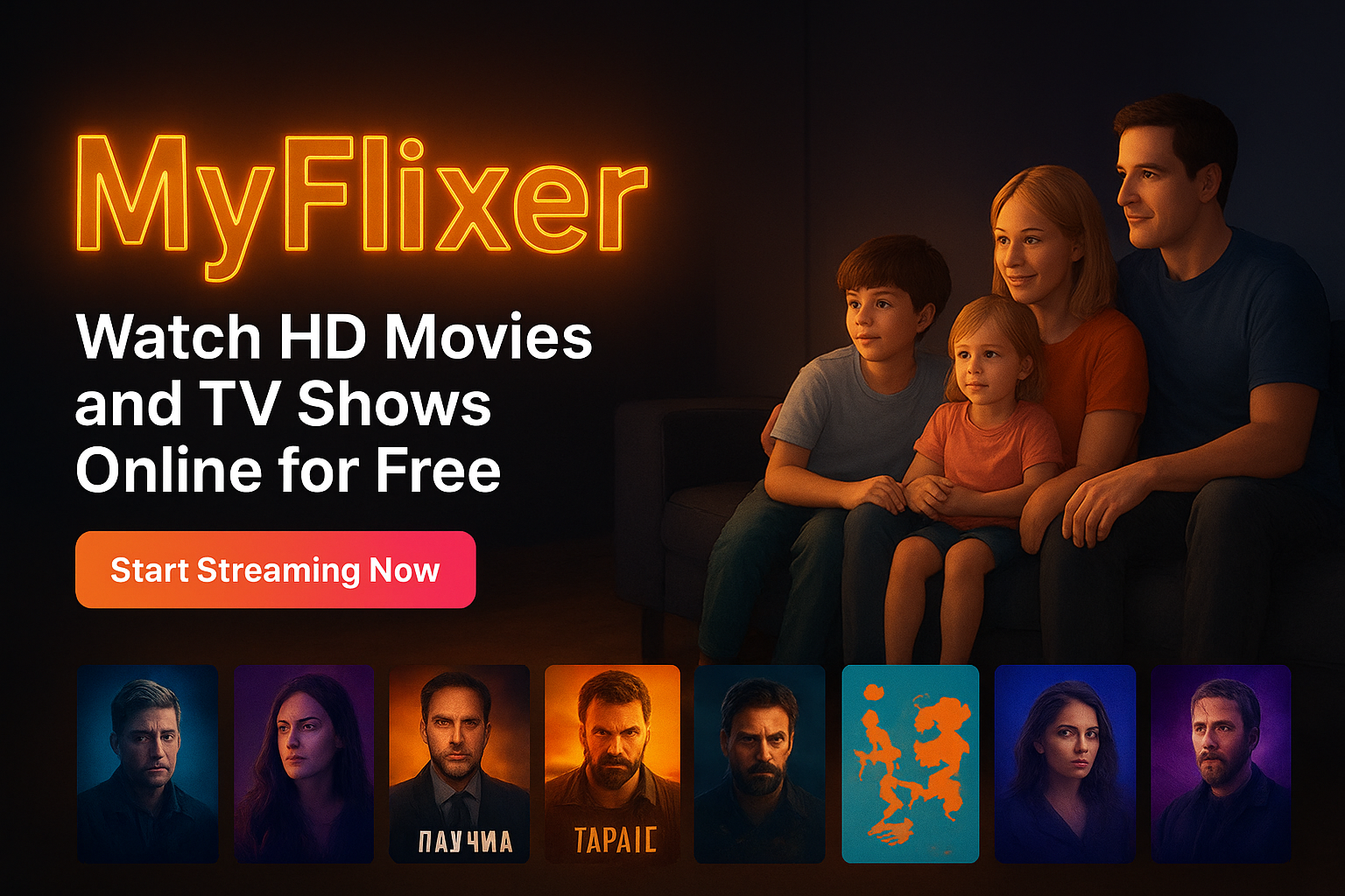 Myflixer Free Movie Streaming Interface